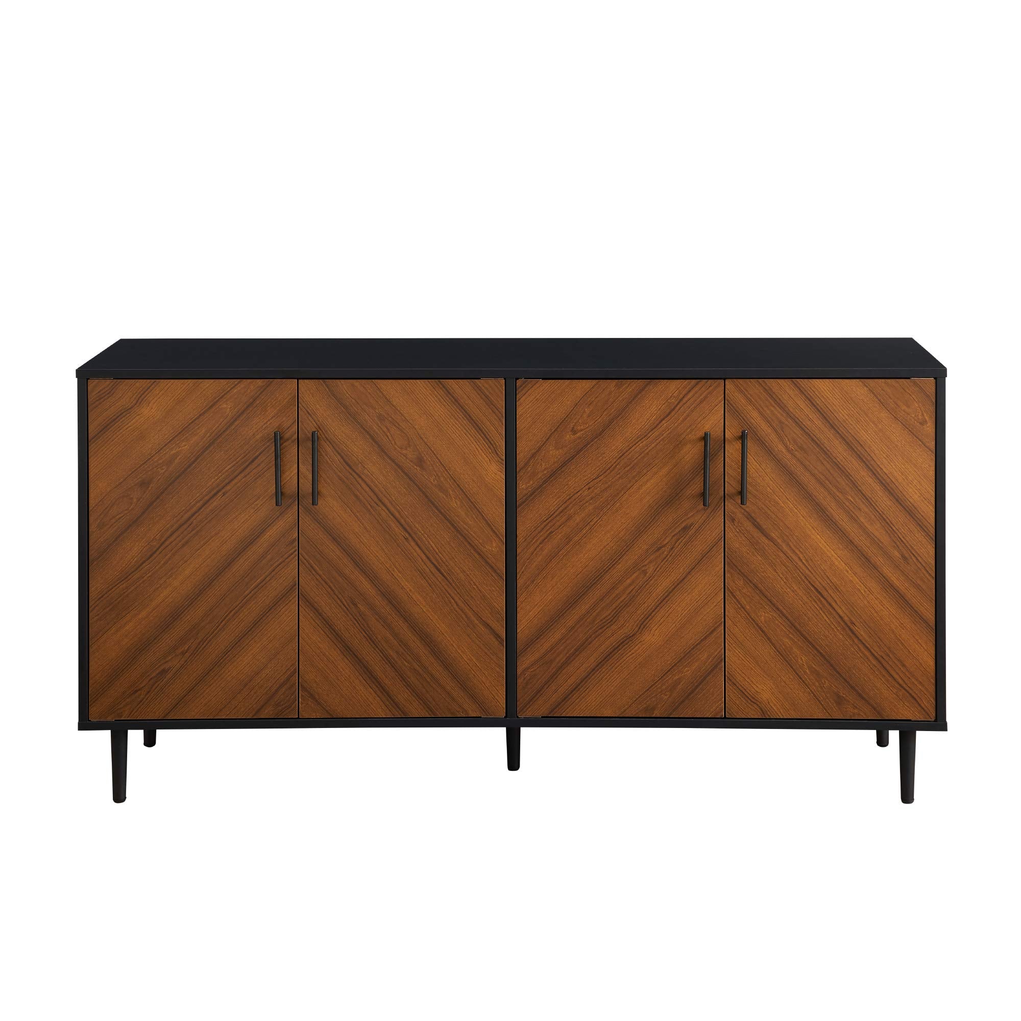 58-Inch Bookmatch Buffet Sideboard with Storage