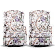 Wingback Swivel Rocker Recliner Chair