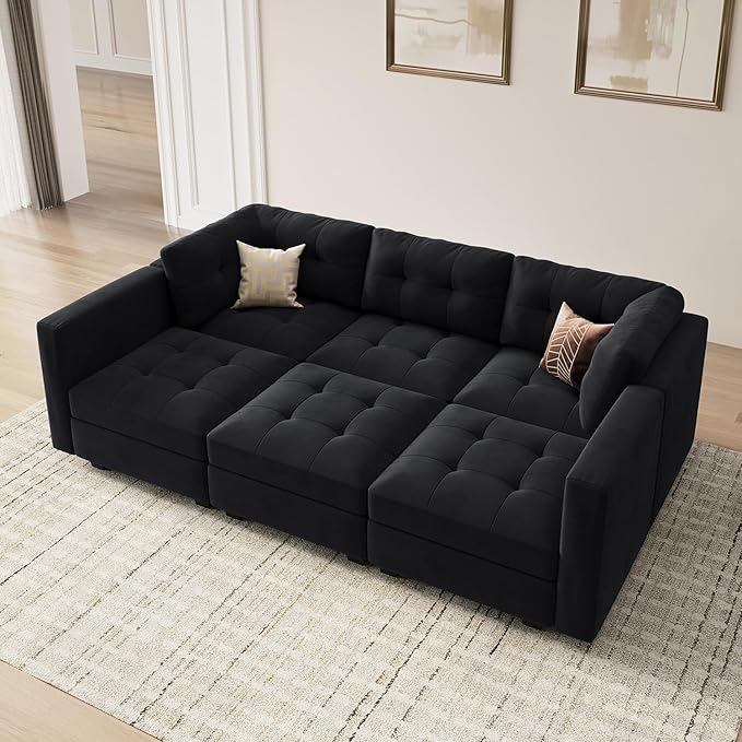 Modular Sectional Sofa with Storage