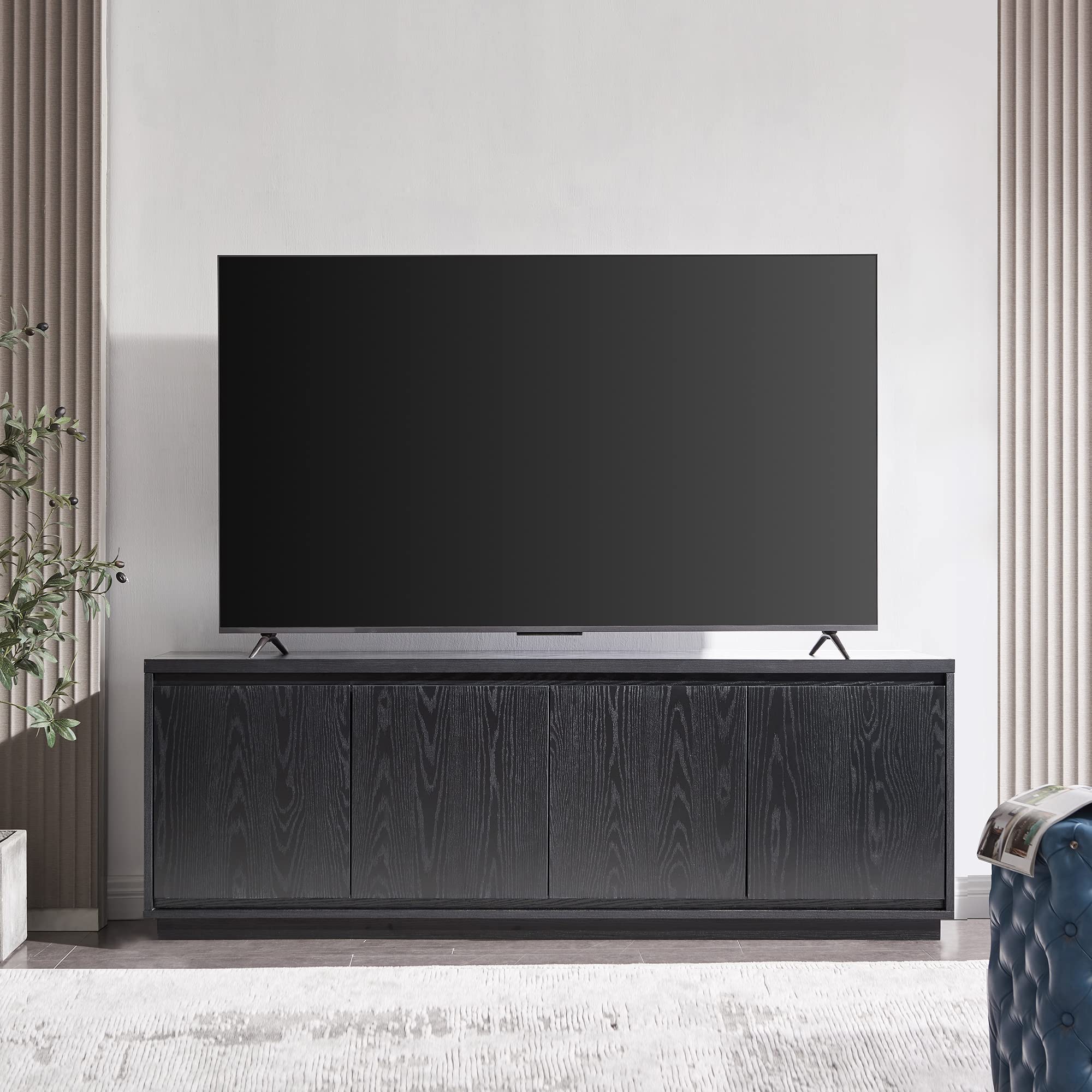 TV Stand for TVs up to 75" with Storage Cabinets