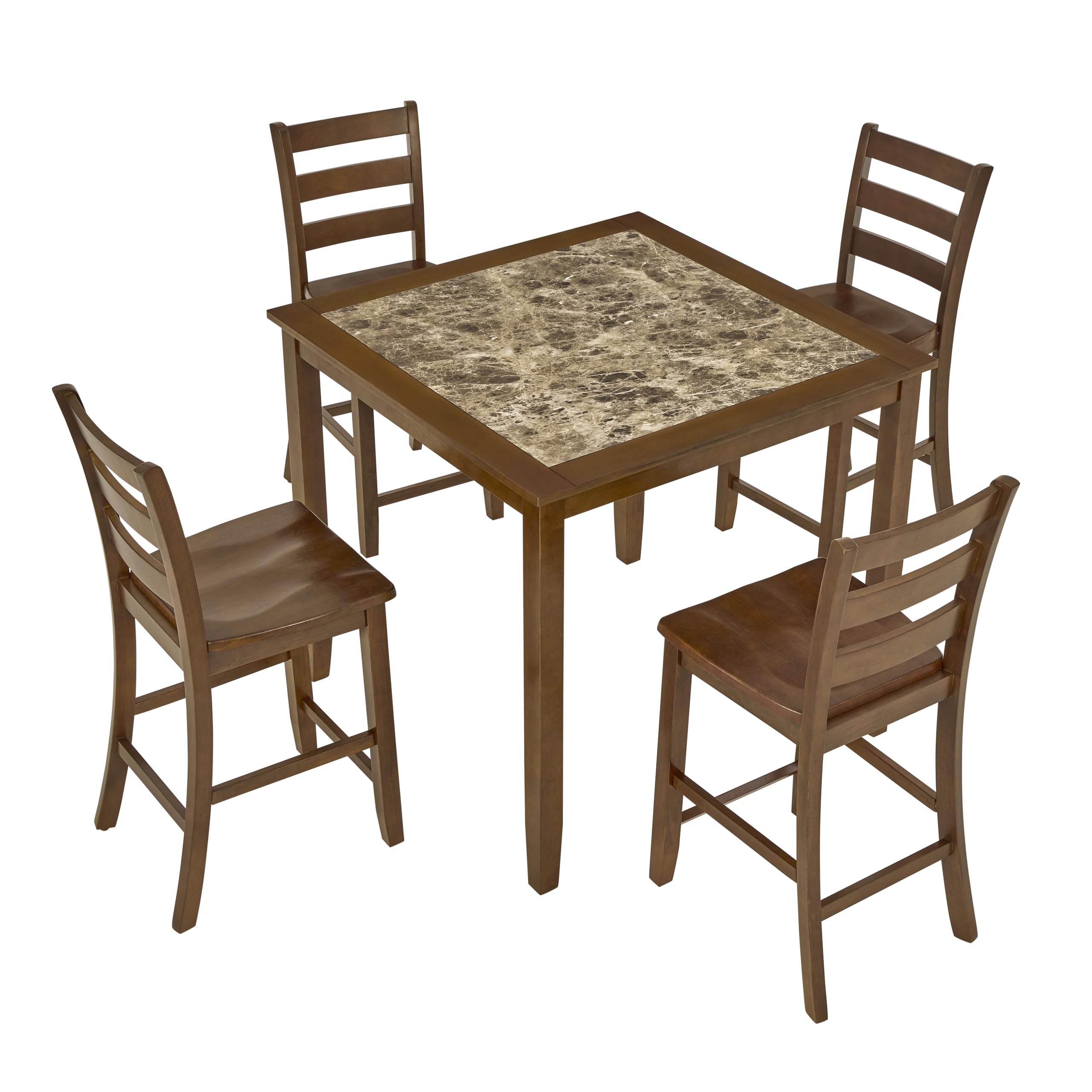5-Piece Counter Height Dining Set