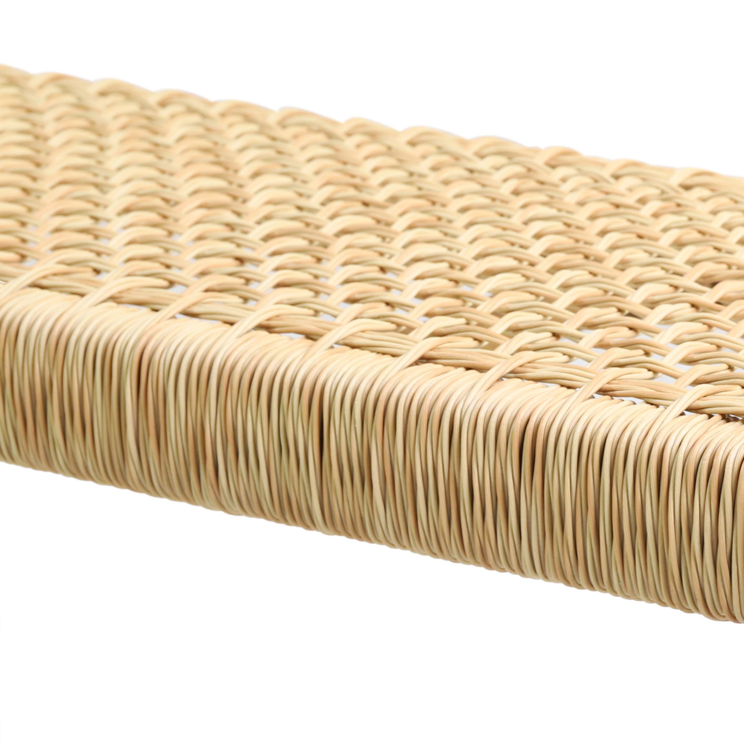 Isaac Outdoor Industrial Acacia Wood Bench