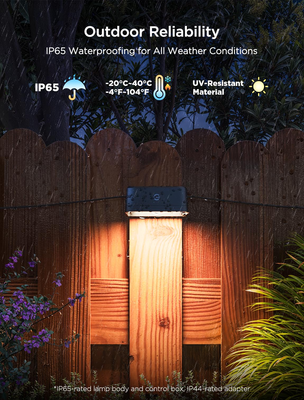 RGBWIC Outdoor Deck Lights 12-Pack