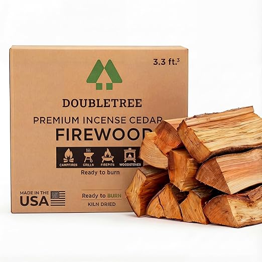 Kiln Dried Incense Cedar Firewood 16 Inch Logs