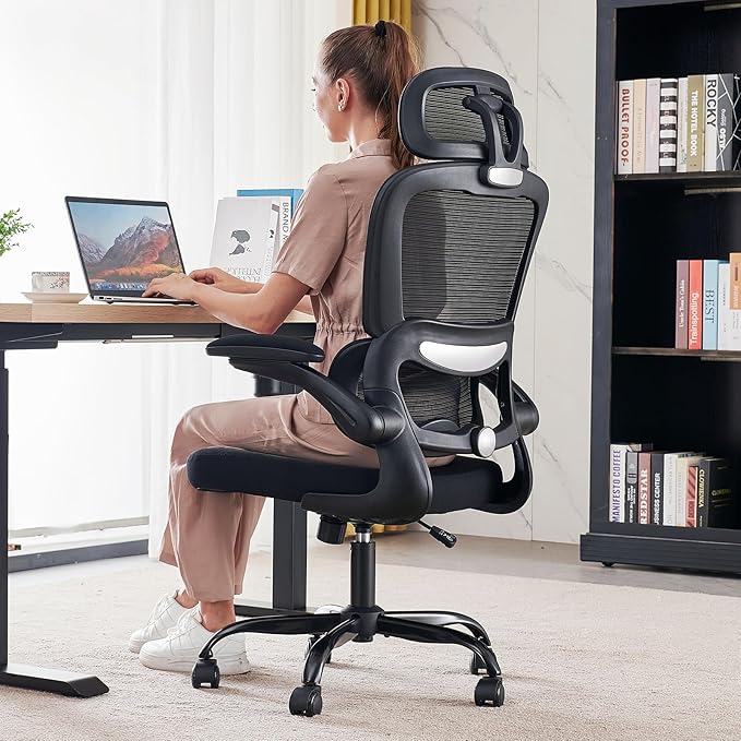 Ergonomic Mesh Office Chair with Adjustable Lumbar Support