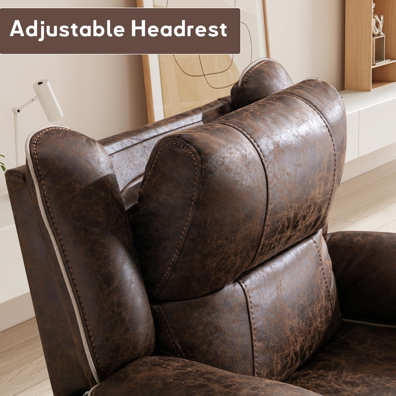 Power Lift Recliner Chair with Massage and Heat