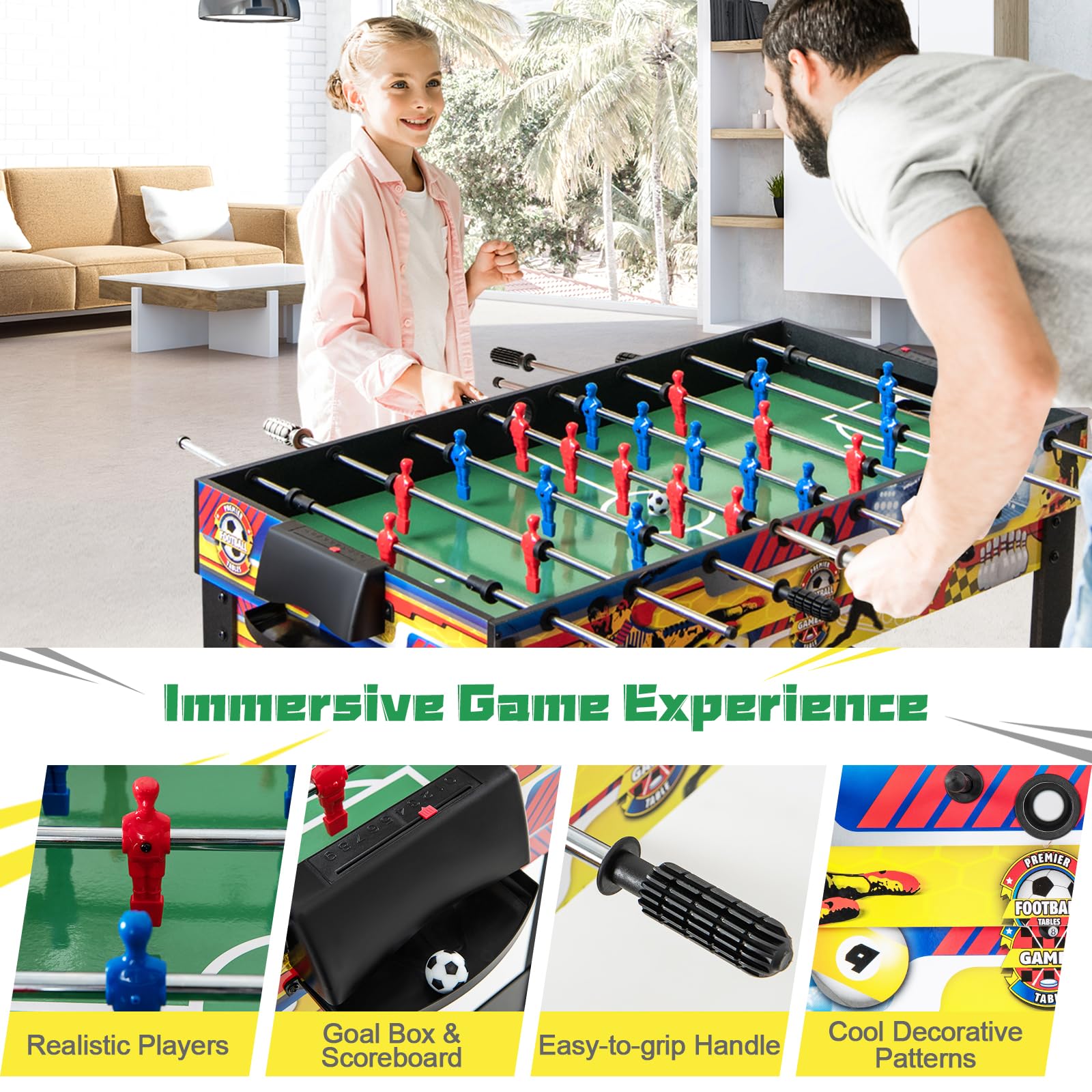 12-in-1 Multi Game Table 48"