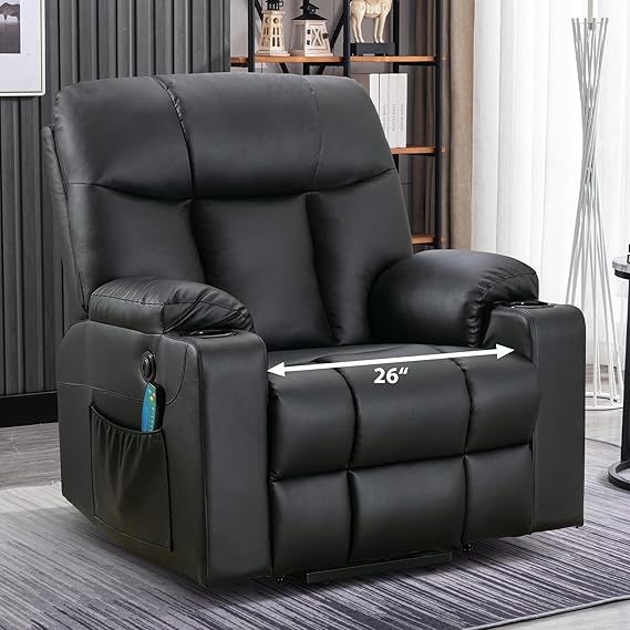 Power Lift Recliner Chair with Heat and Massage