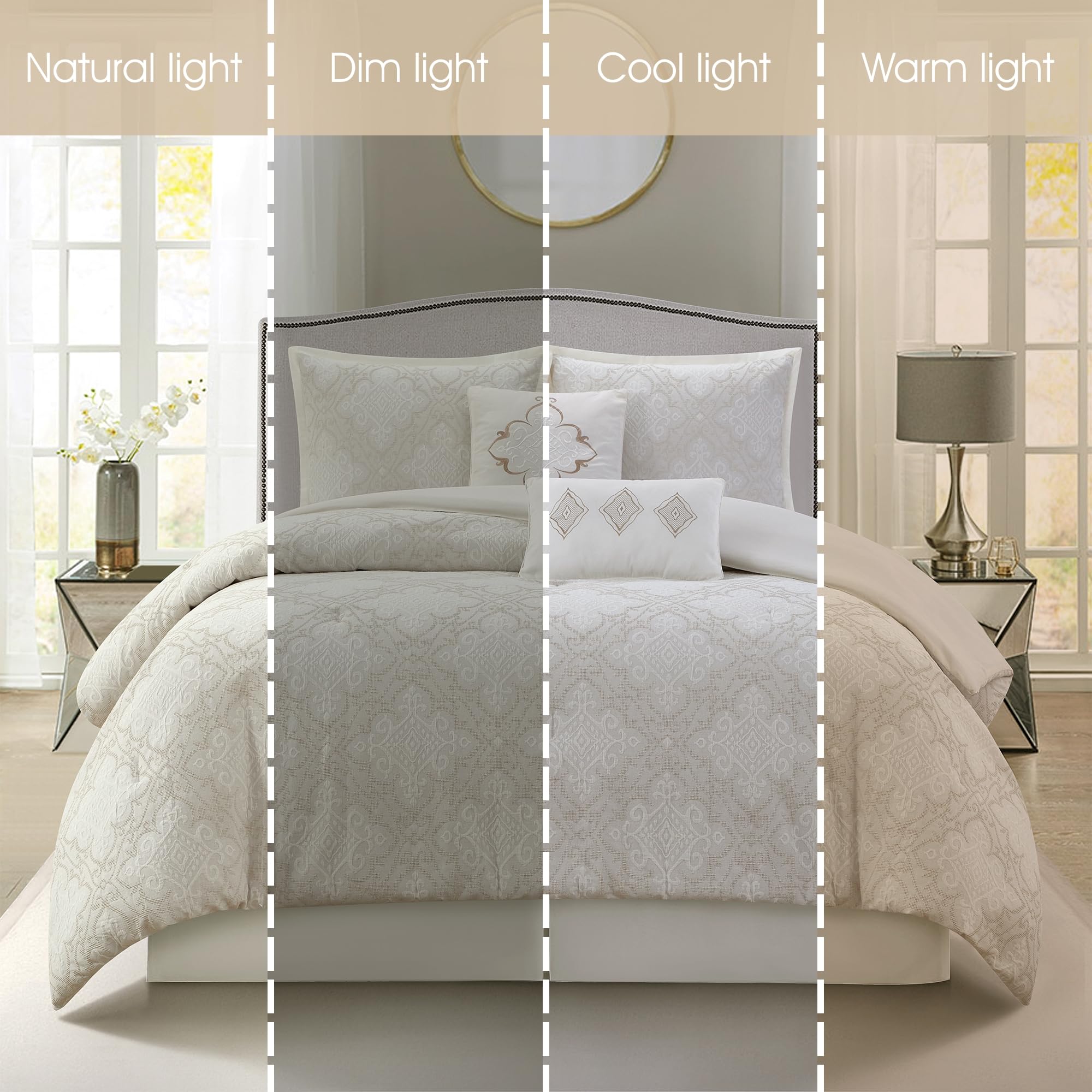 King Size Jacquard Comforter Set