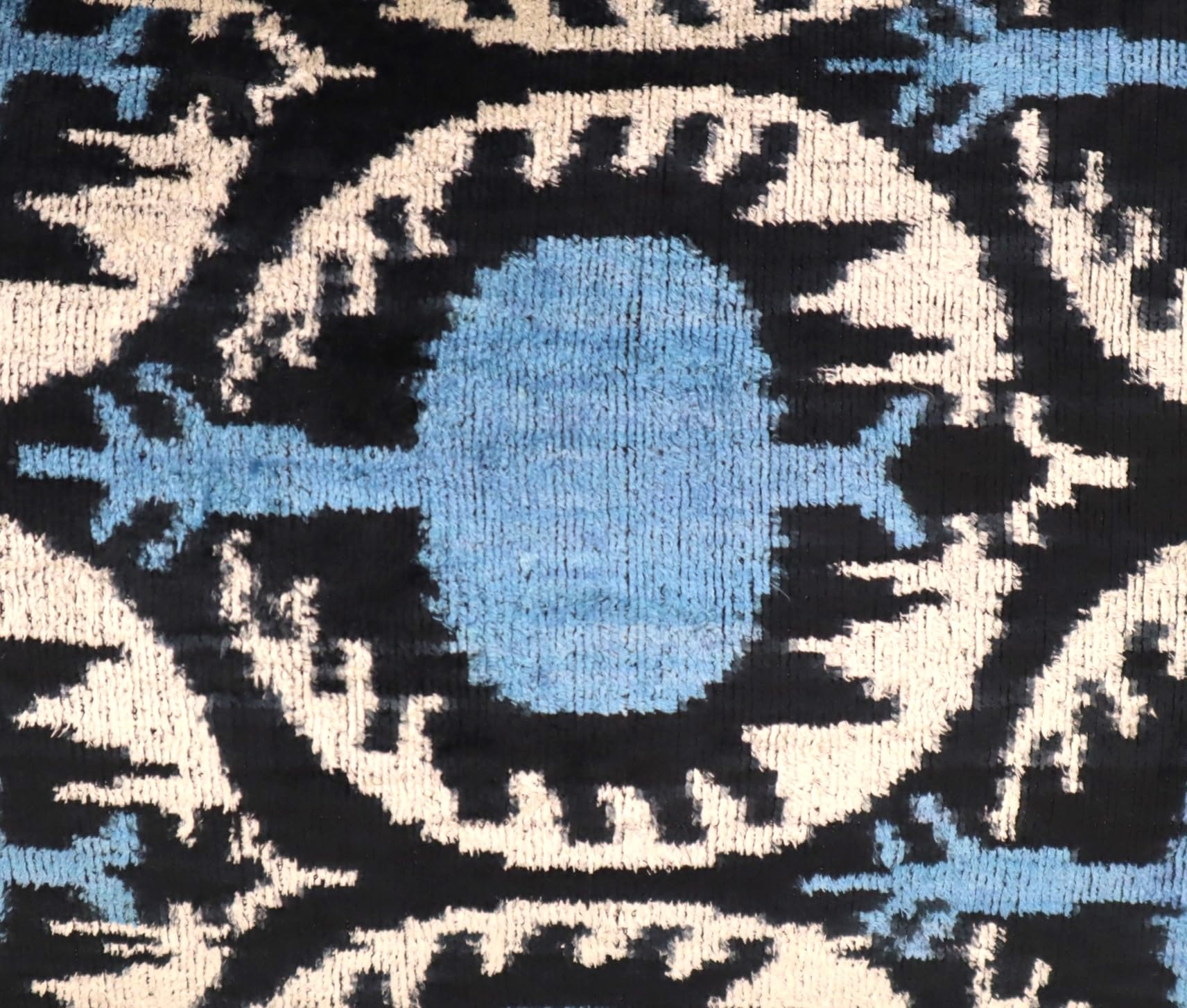 Handmade Velvet Throw Pillow with Down Feather Fill