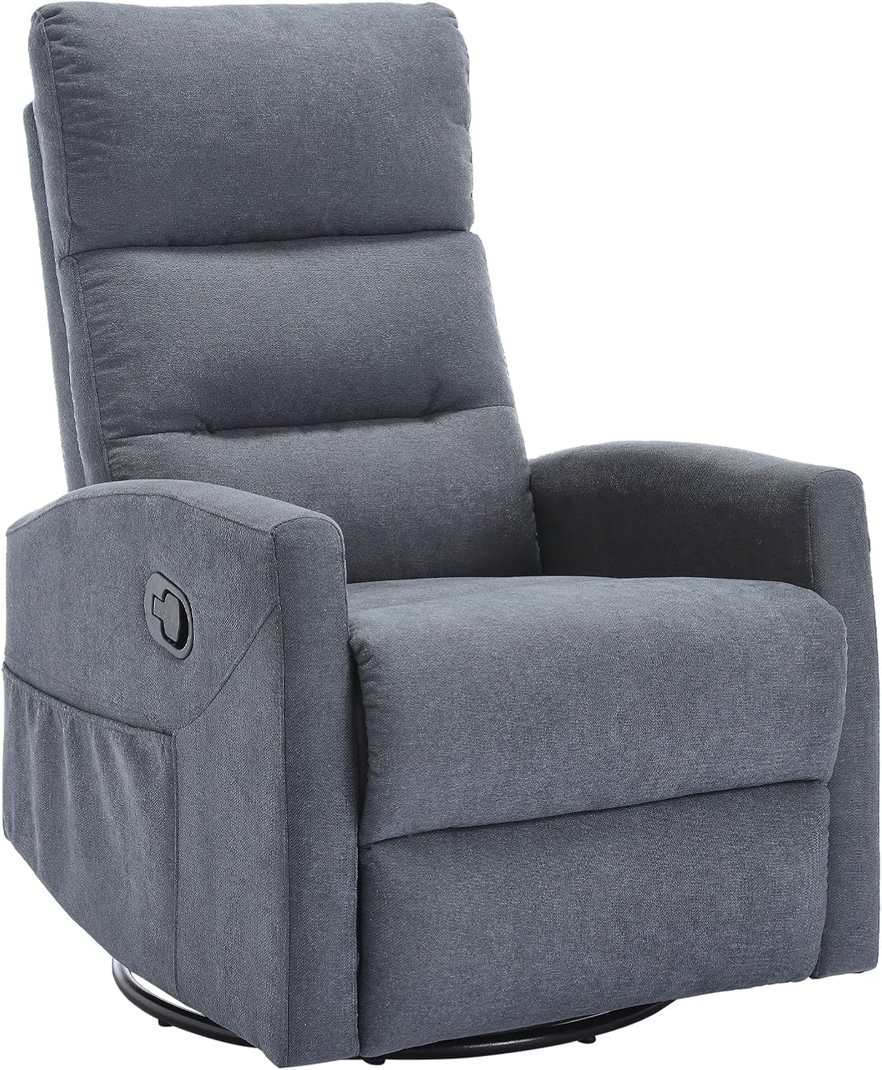 360° Swivel Glider Recliner Chair with 155° Recline