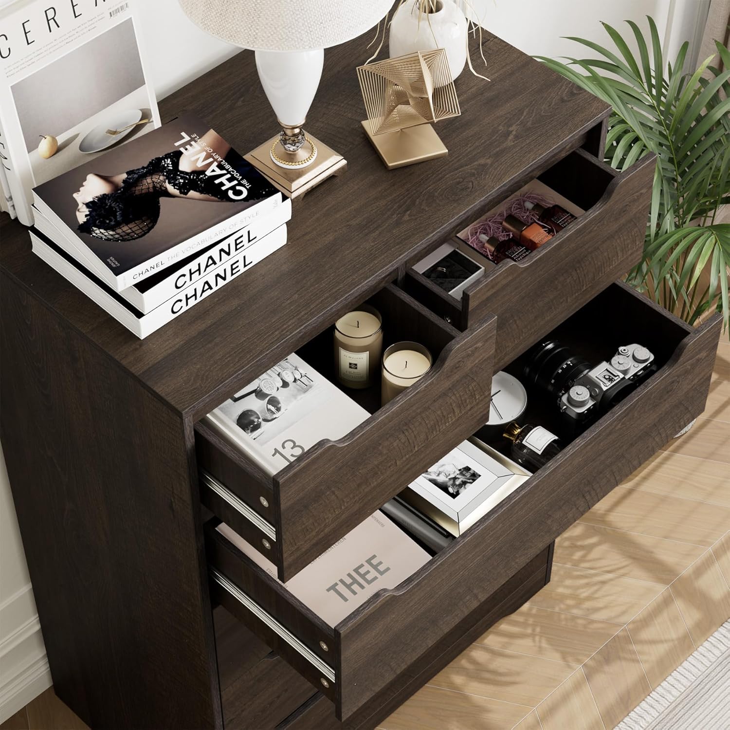 5 Drawer Dresser with Storage