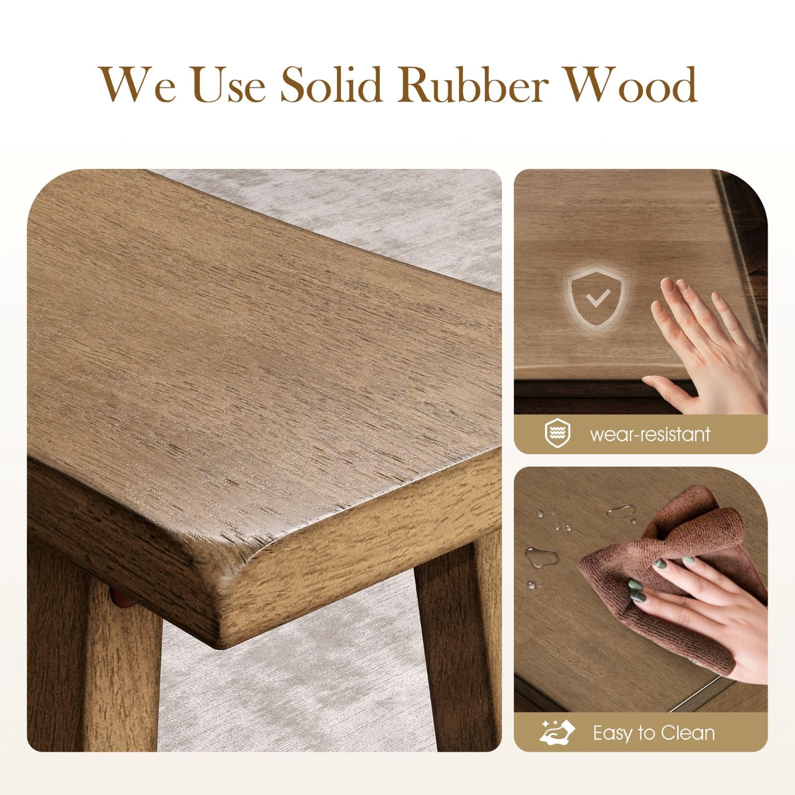 Counter Height Dining Table Set for 4