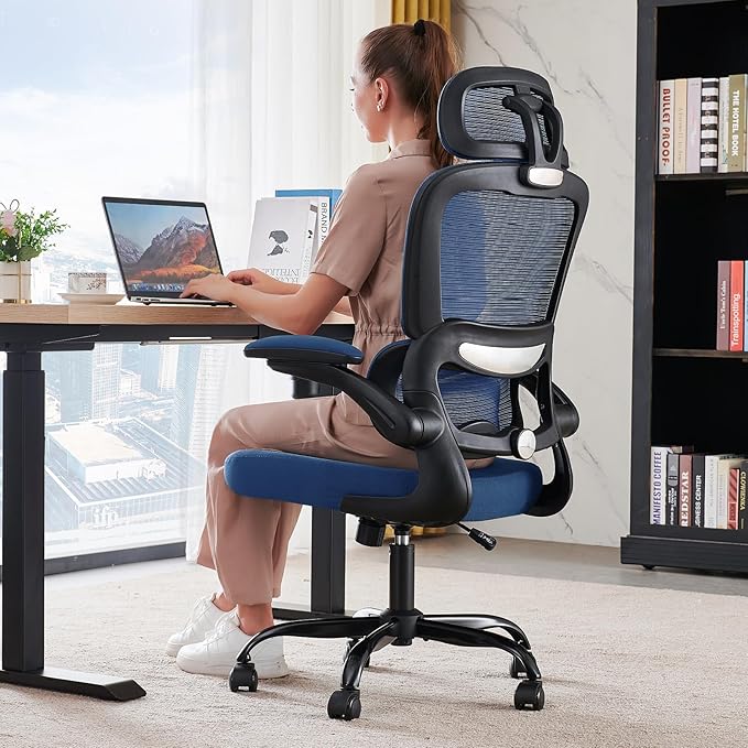Ergonomic Mesh Office Chair with Adjustable Lumbar Support