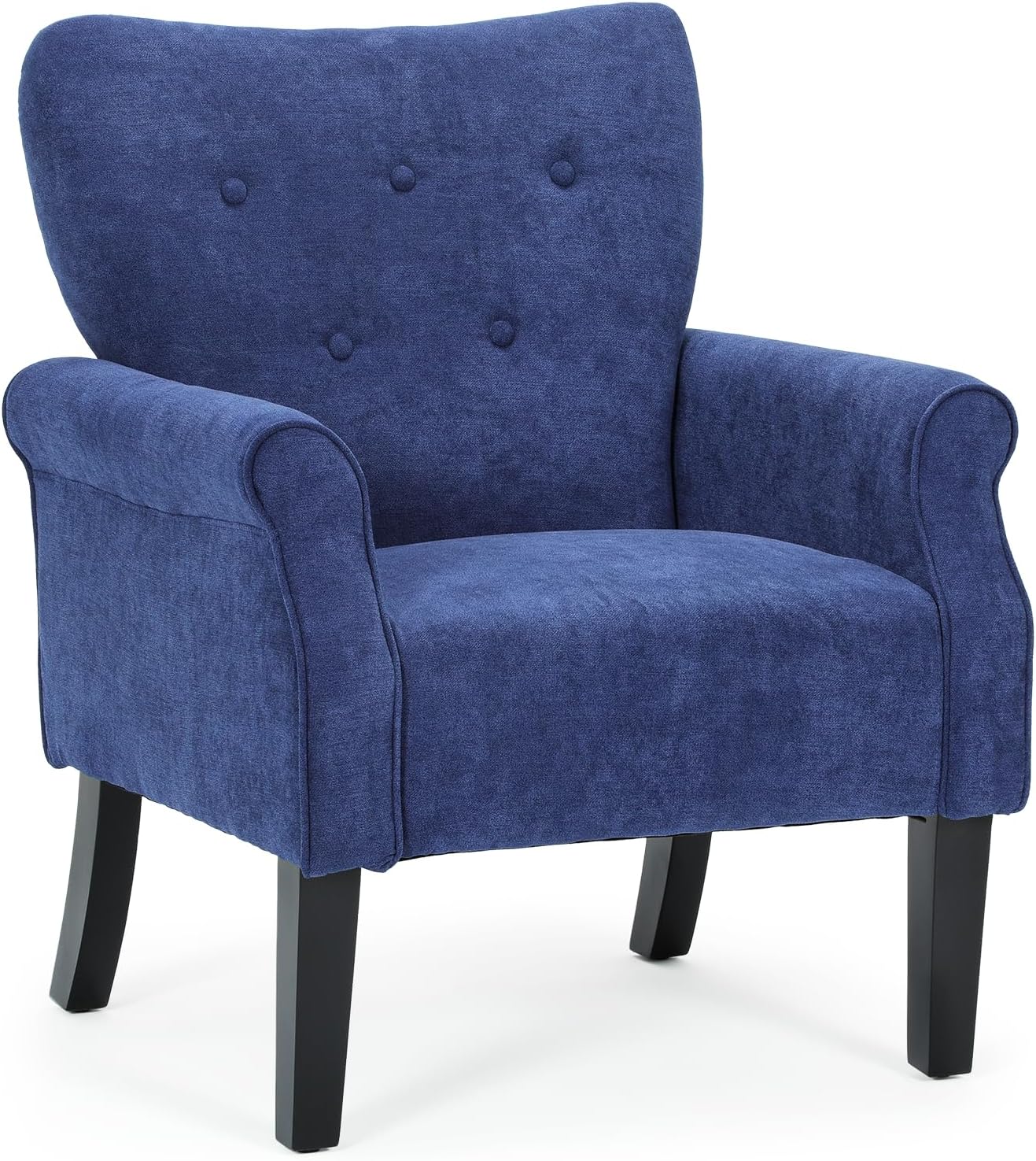 Mid Century Accent Chair with High Back
