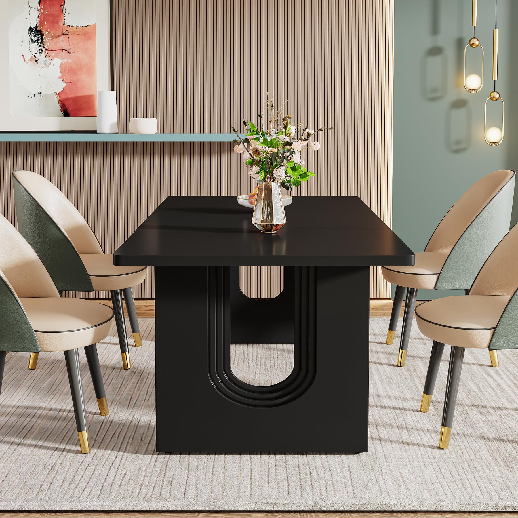 Modern Dining Table for 6-8 People