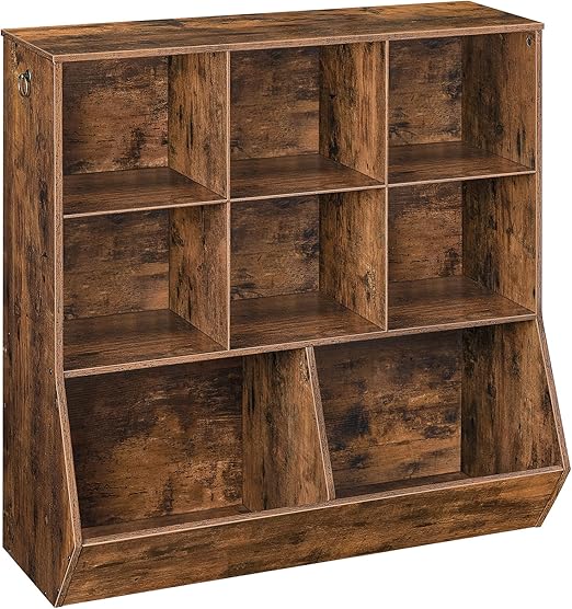 Kids Bookshelf with 8 Cubicles