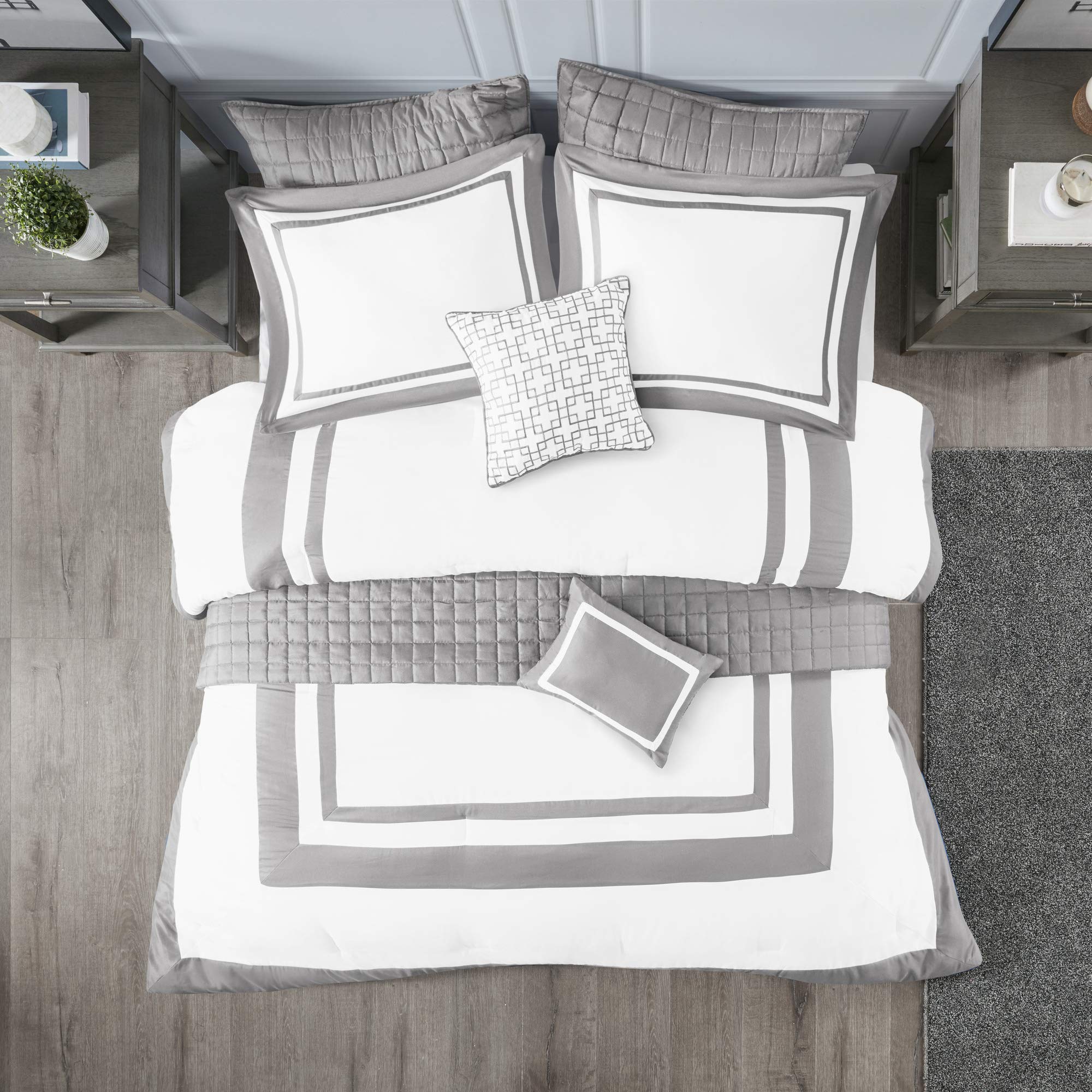 Heritage 8-Piece Comforter and Coverlet Set