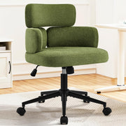 Modern Upholstered Office Chair with Wheels