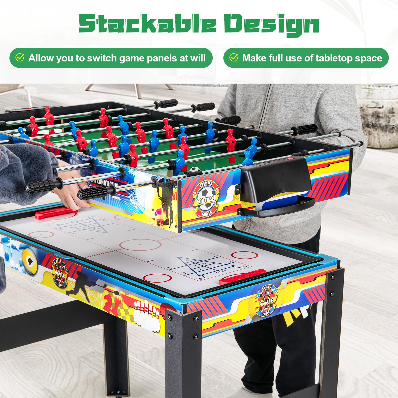 12-in-1 Multi Game Table 48"