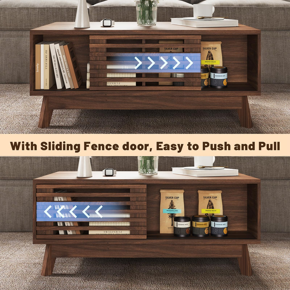 Lift Top Coffee Table with Storage