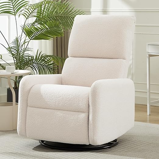 360° Swivel Glider Rocking Chair