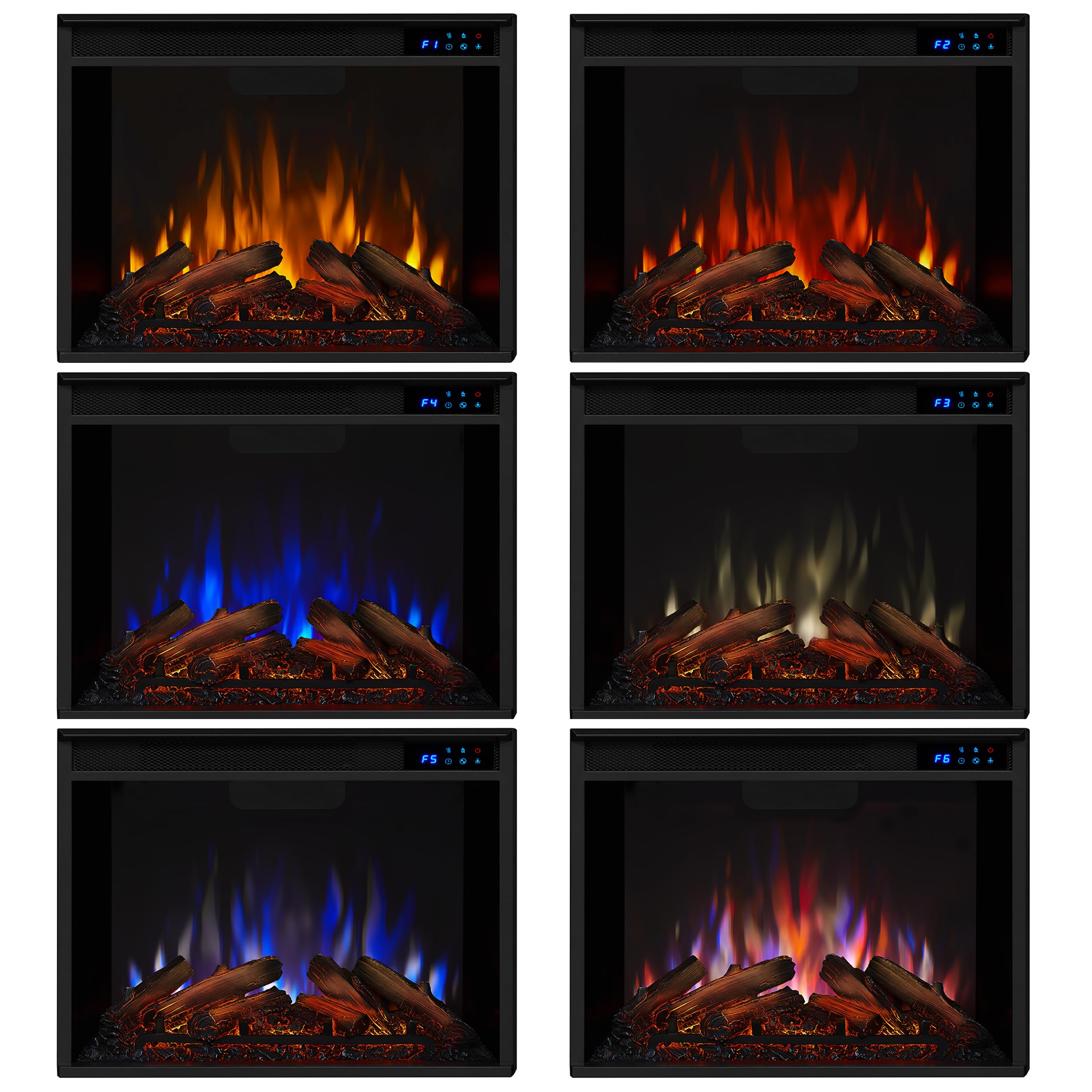 72" Electric Fireplace TV Stand