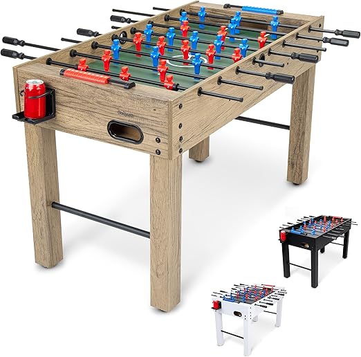 48 Inch Foosball Table with Cup Holders