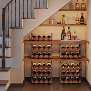 3-Tier Stackable Wine Rack