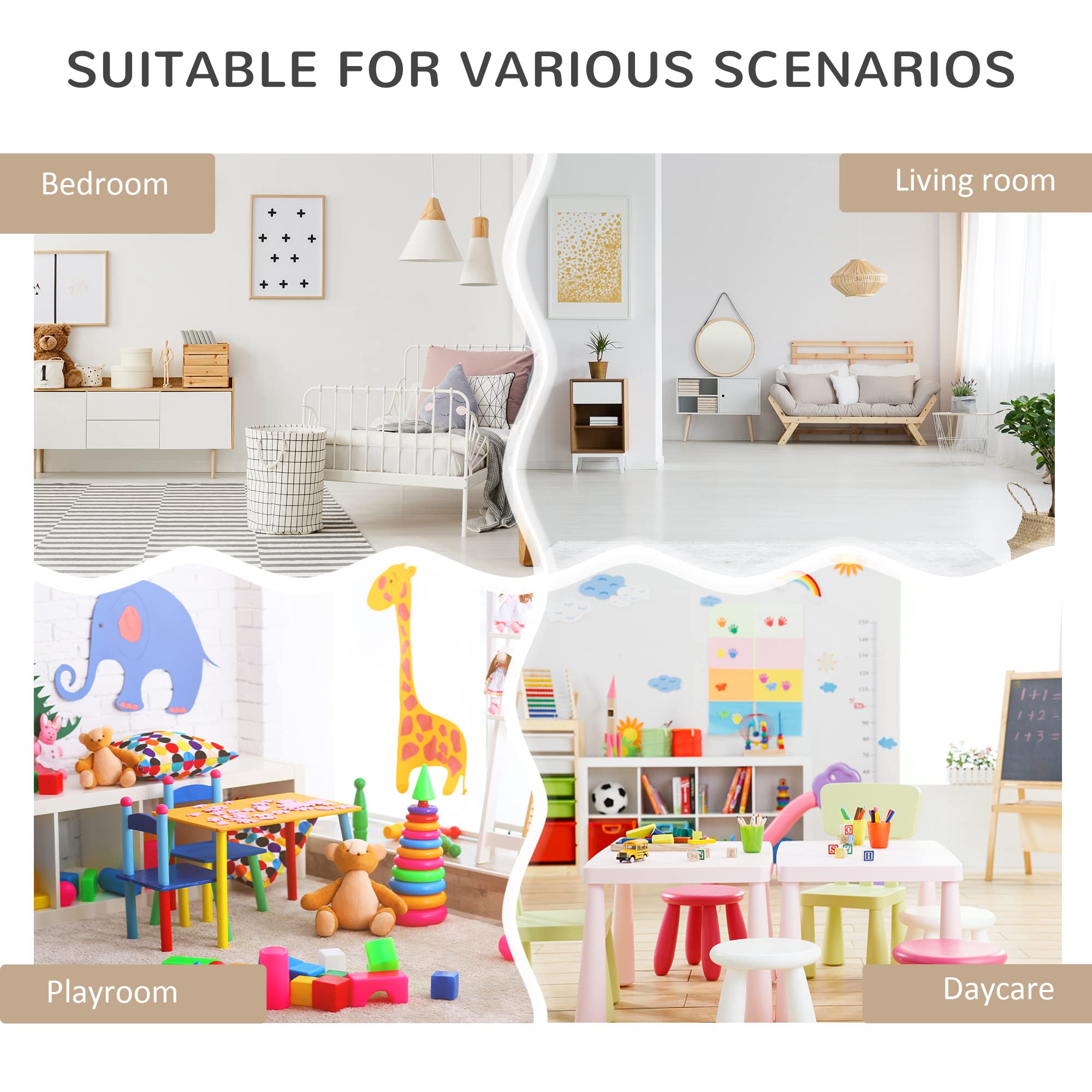 Kids Multi-Shelf Bookcase with Storage Drawer