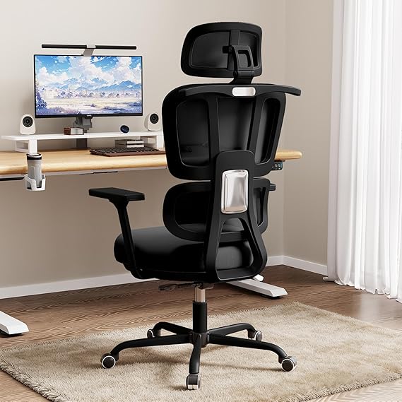 Ergonomic Mesh Office Chair with Adjustable Lumbar Support