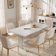 70.87" Rectangular Dining Table for 4-6 People