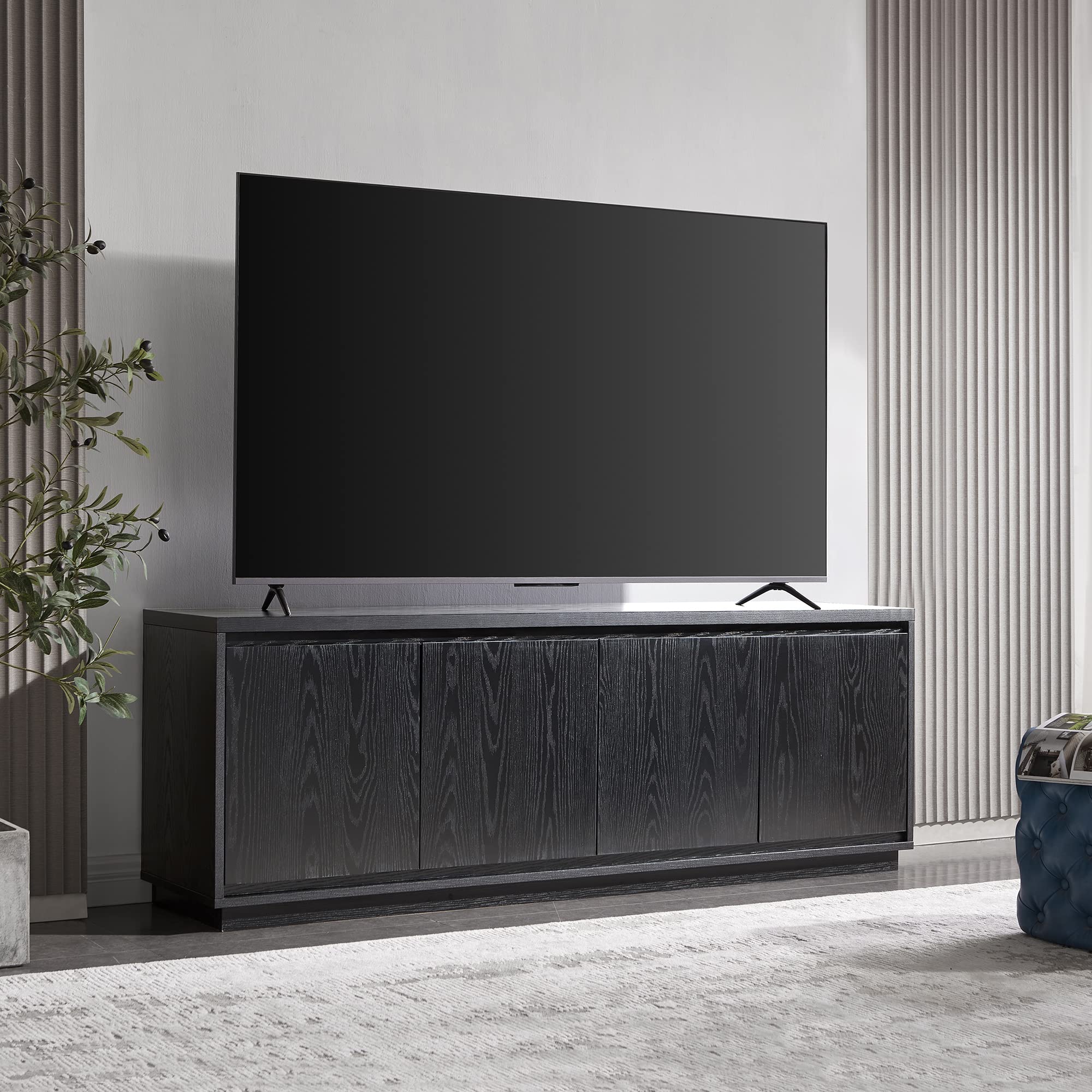 TV Stand for TVs up to 75" with Storage Cabinets