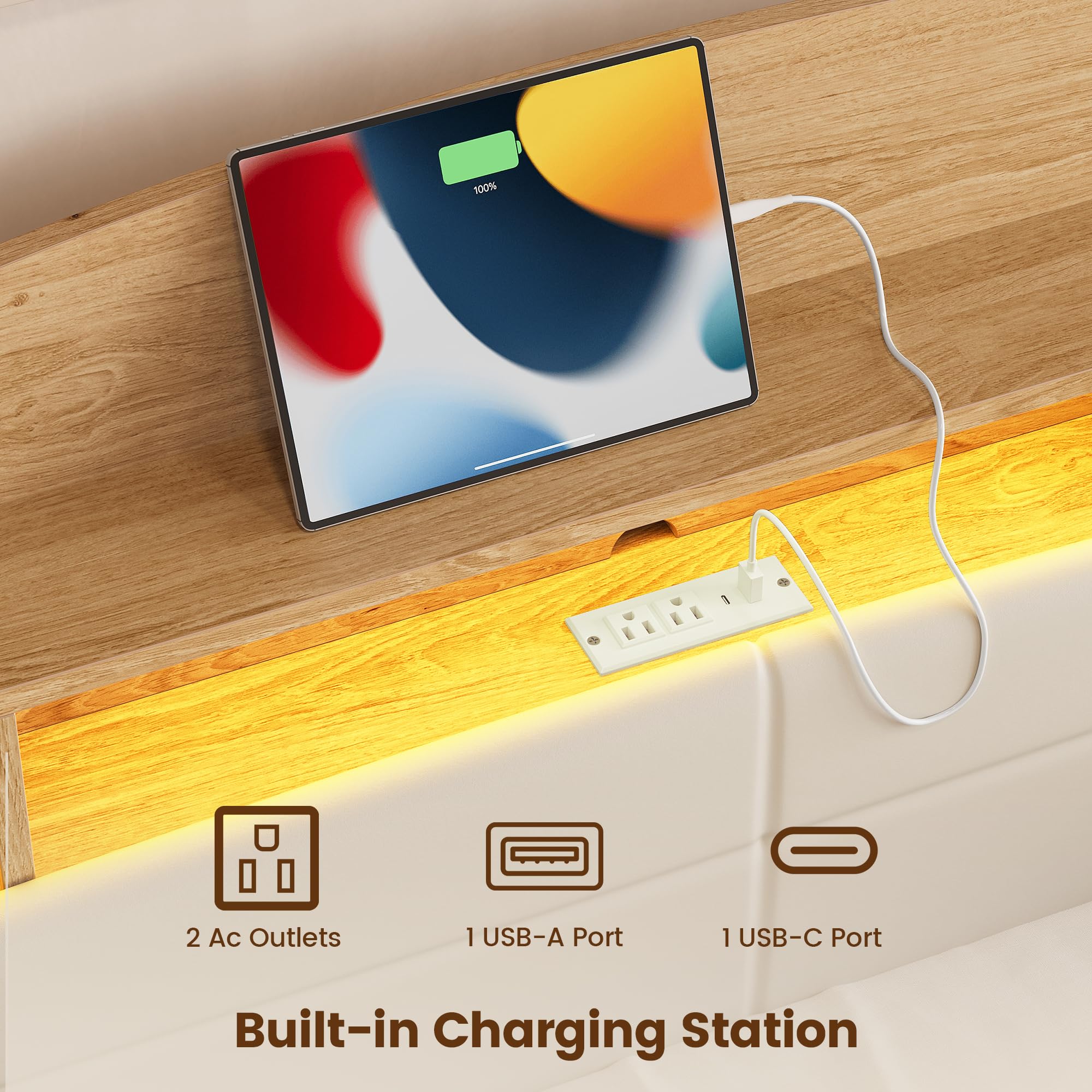 Twin Daybed with Trundle and Bookcase Headboard