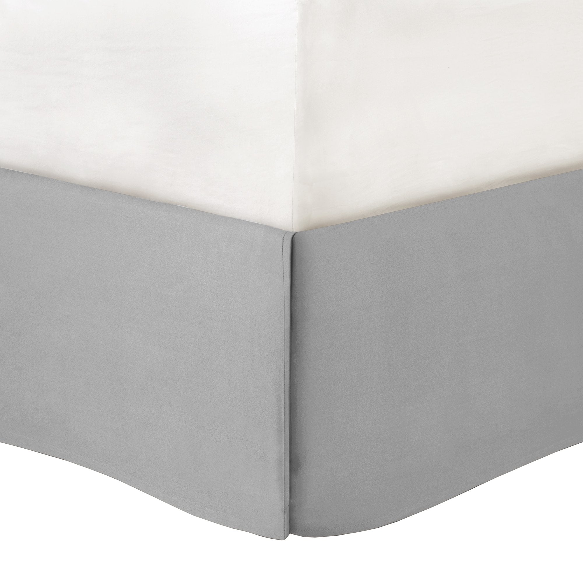 7-Piece Queen Comforter Set - Gray and White Patchwork Design