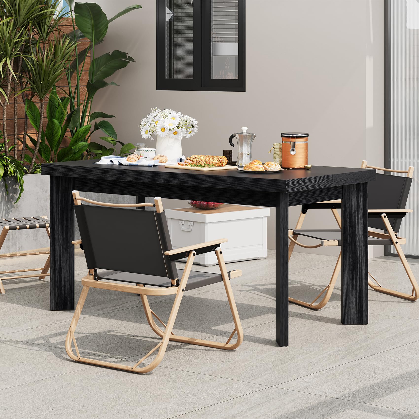 63 Inch Dining Table for 6