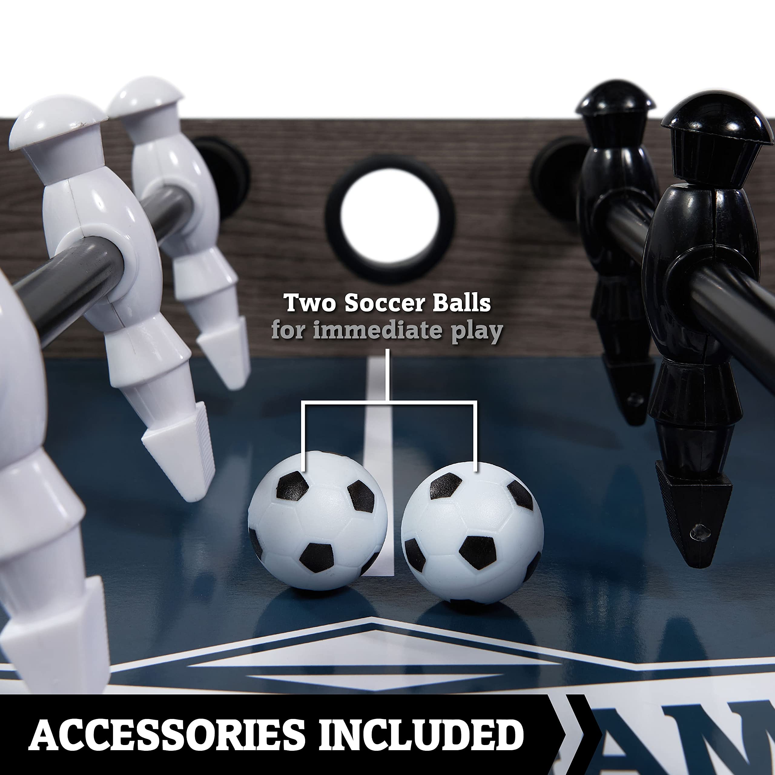 48" Standard Foosball Table with Wood Grain Finish