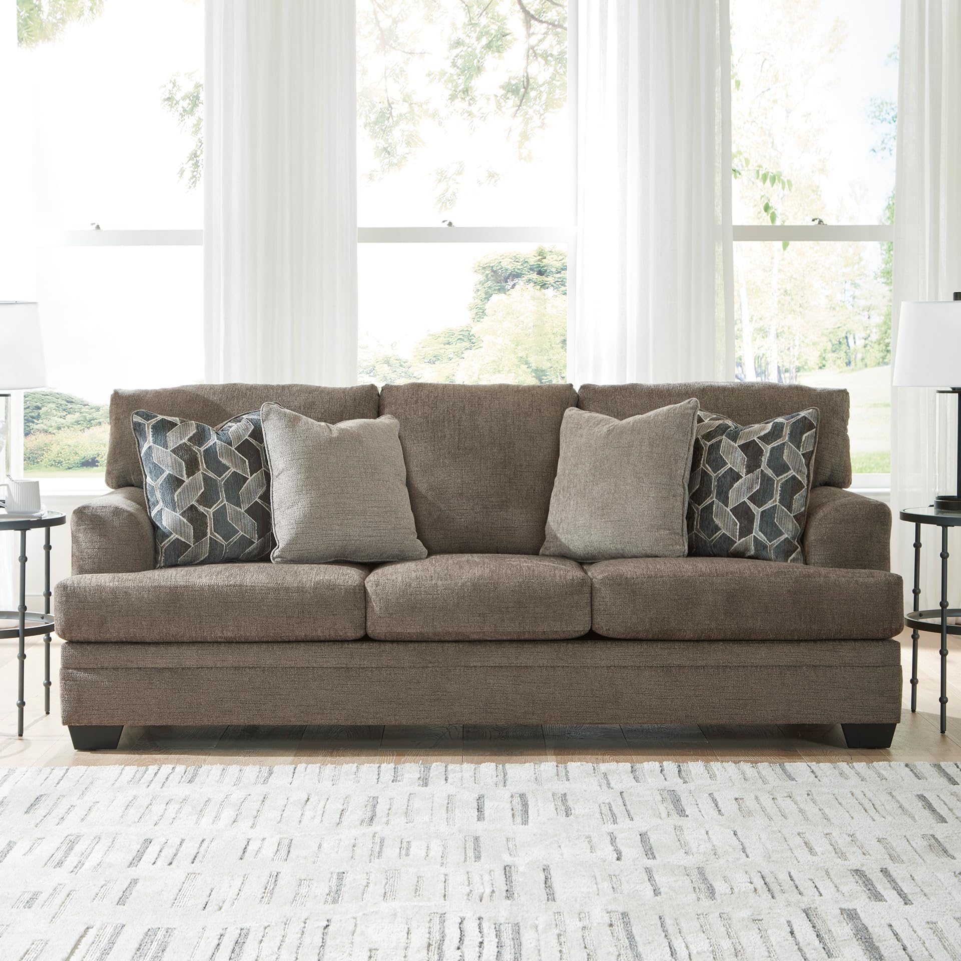 Stonemeade Casual Sofa with 4 Toss Pillows