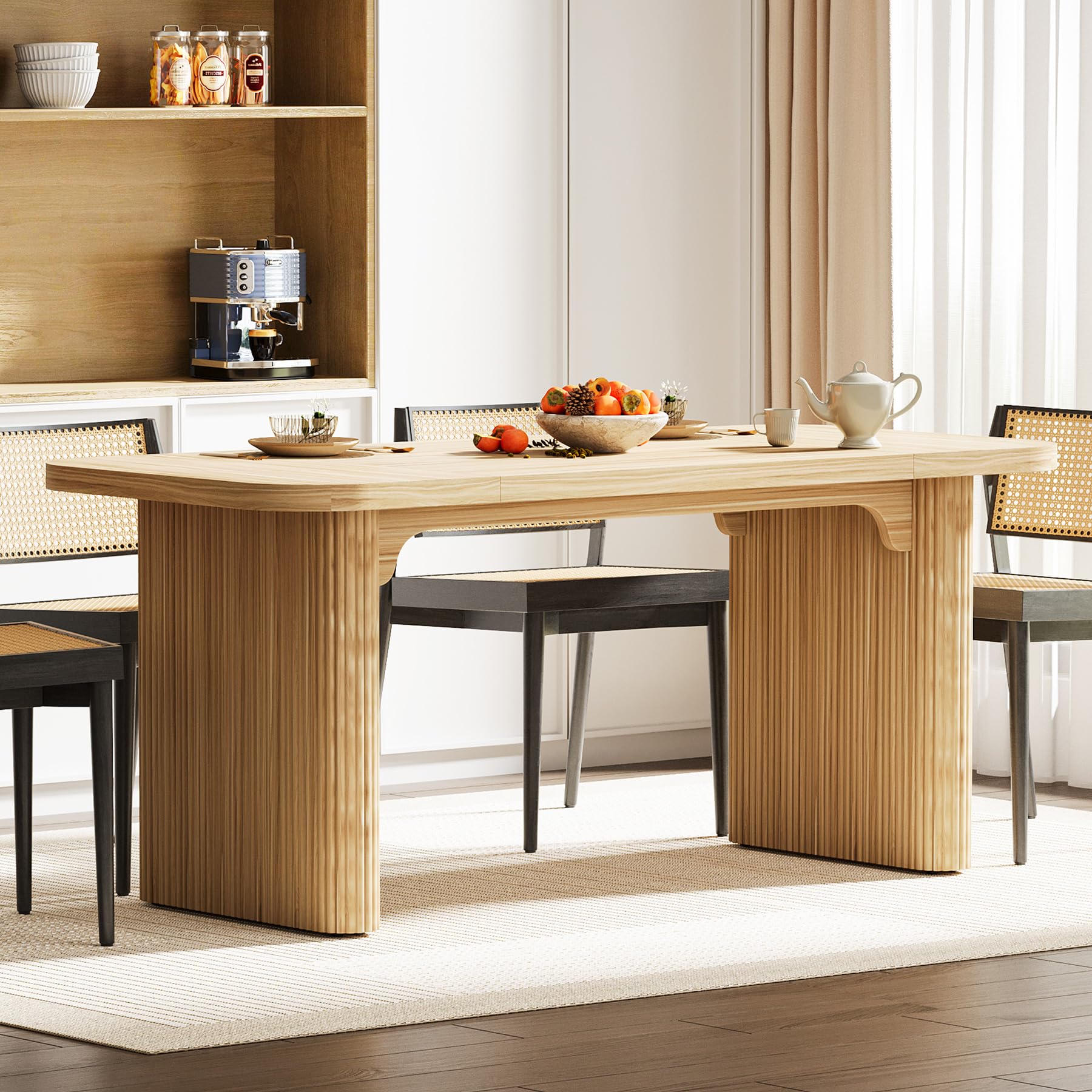 Modern Dining Table for 6 People