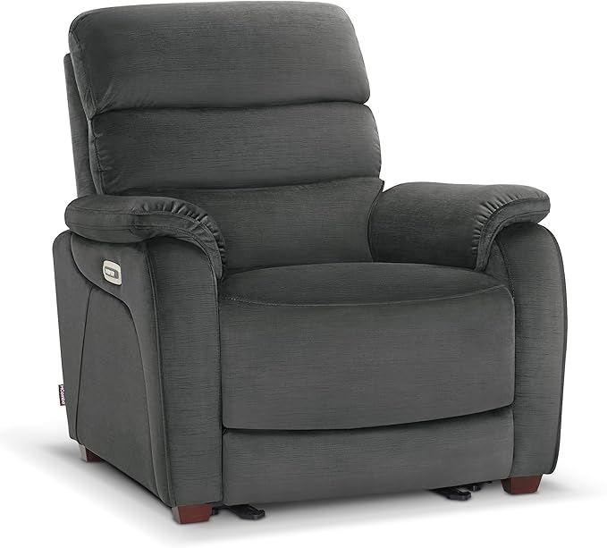 Power Zero Wall Hugger Recliner Chair with Adjustable Headrest and USB Charging