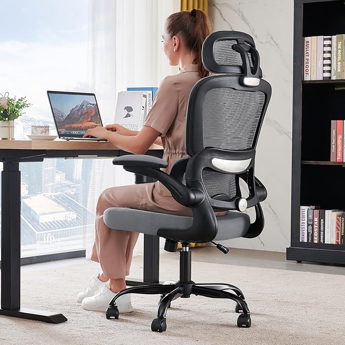 Ergonomic Mesh Office Chair with Adjustable Lumbar Support