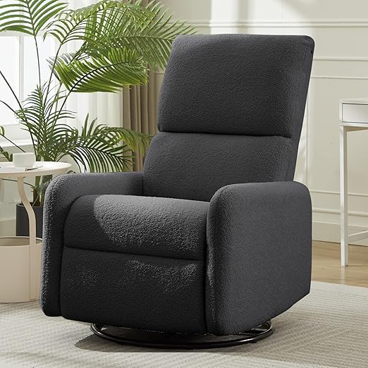 360° Swivel Glider Rocking Chair