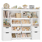 Toy Storage Organizer with Drawers and Removable Bins