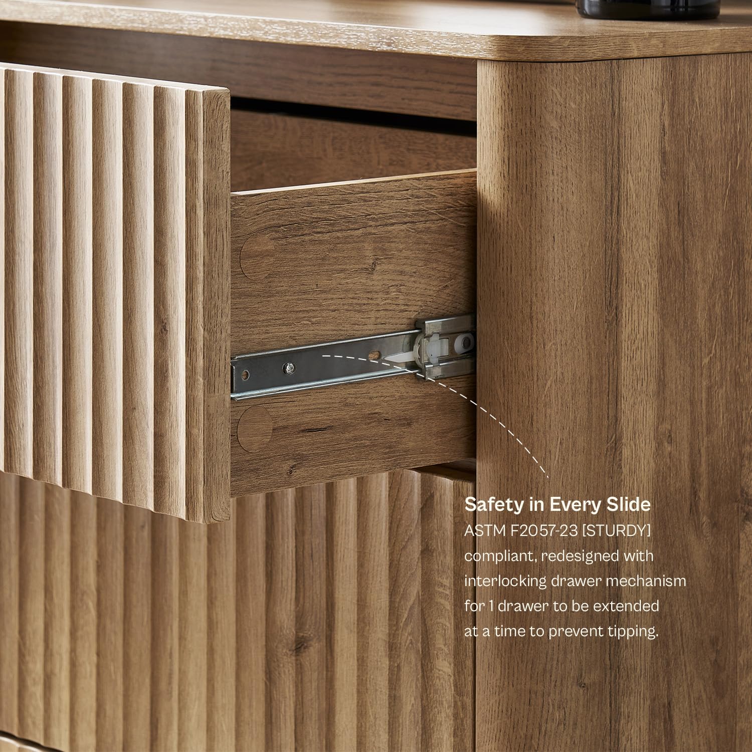 Brooklyn 3 Drawer Dresser