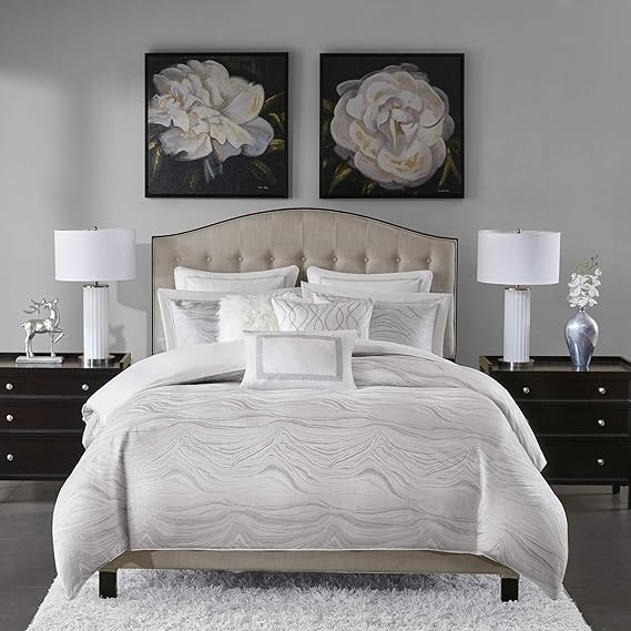 Hollywood Glam Comforter Set King 10 Piece