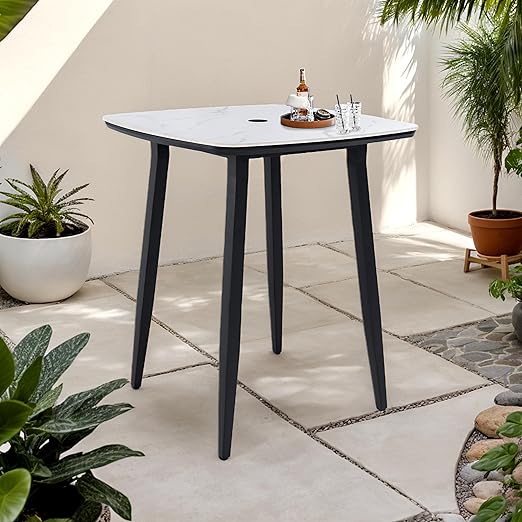 Swivel Outdoor Bar Stools Set of 2