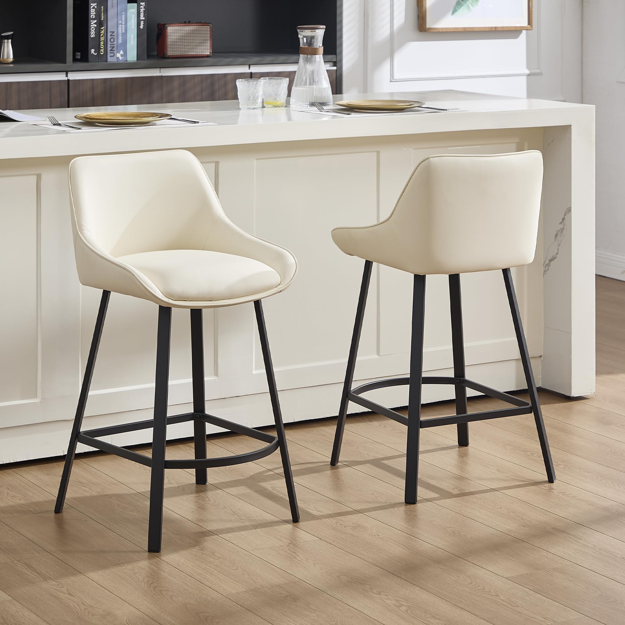 26" Counter Height Bar Stools Set of 2