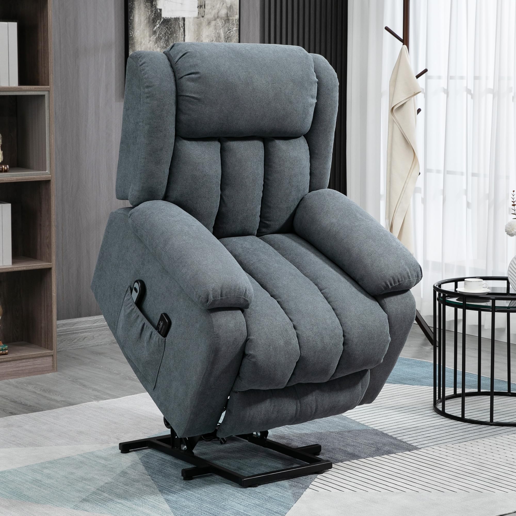 Power Lift Recliner Chair with Massage and Remote Control