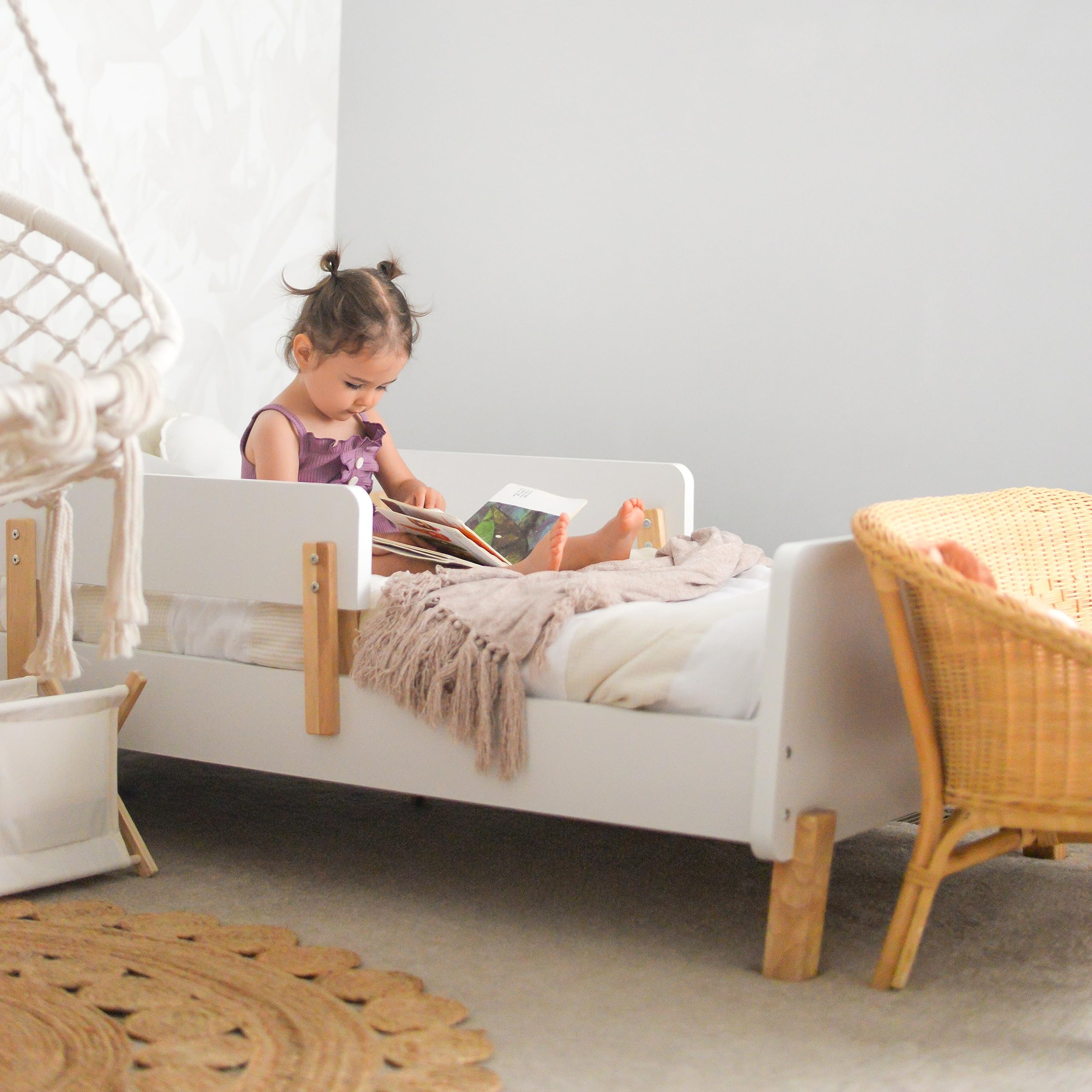 Muse Toddler Bed with Safety Rails