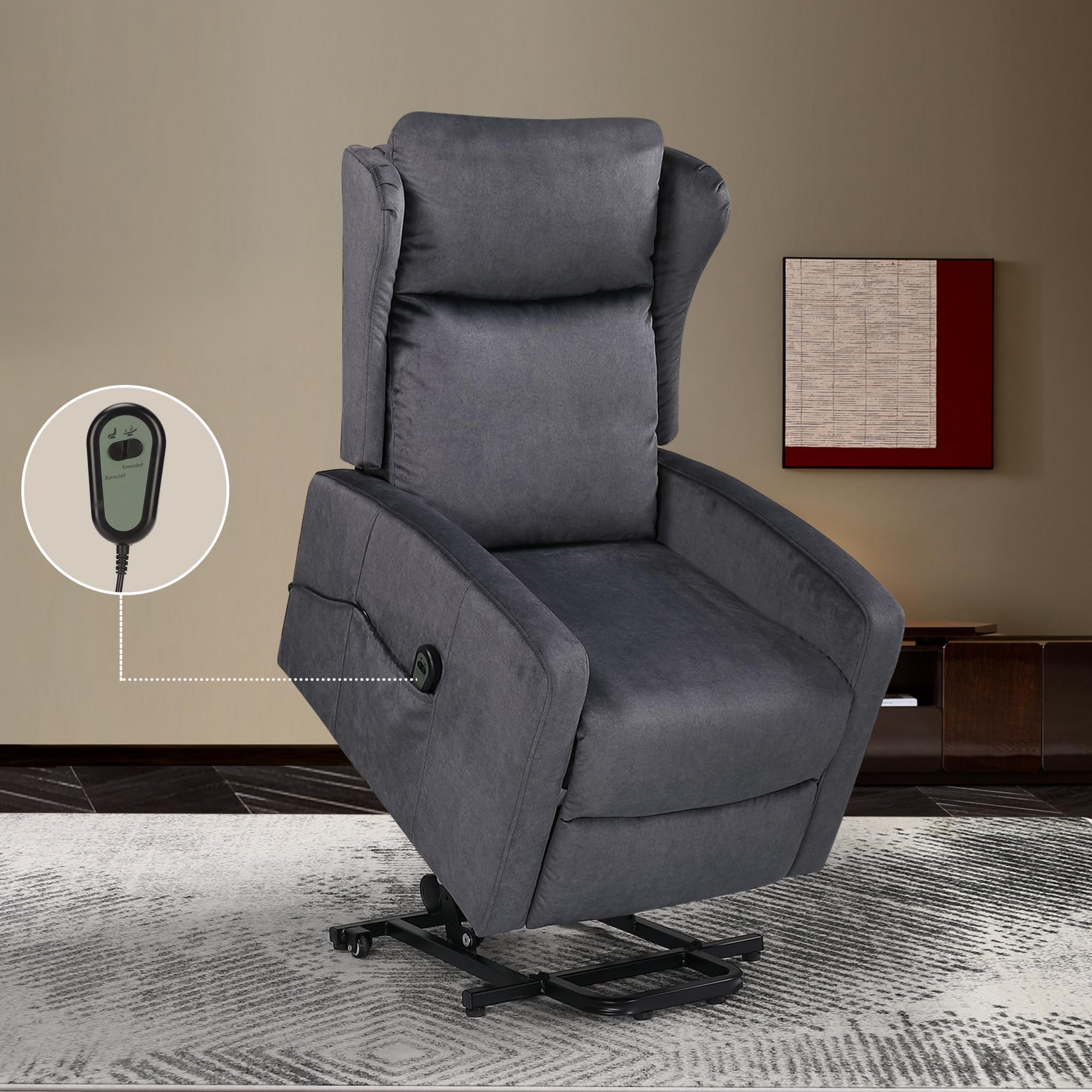 Power Lift Recliner Chair with Massage and Heating